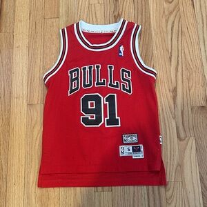 Dennis Rodman Bulls jersey.